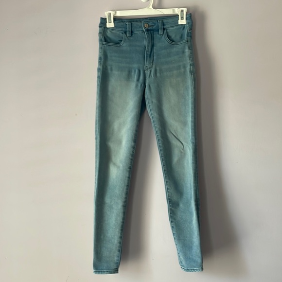 American Eagle Super Hi-Rise Jegging 2 Regular - Picture 1 of 5